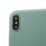holdit iPhone X/Xs Deksel Silikon Moss Green