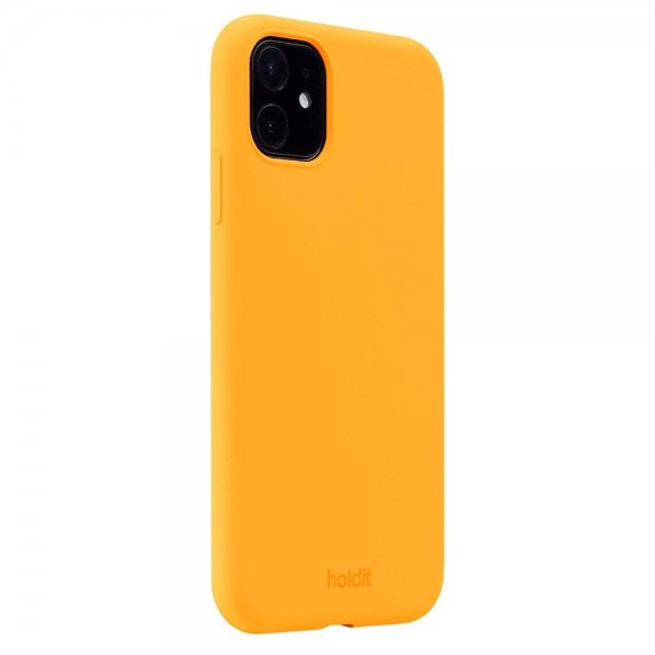 holdit iPhone 11 Deksel Silikon Orange Juice