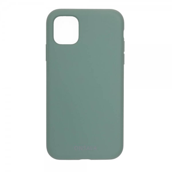 Onsala iPhone 11 Deksel Silikon Pine Green