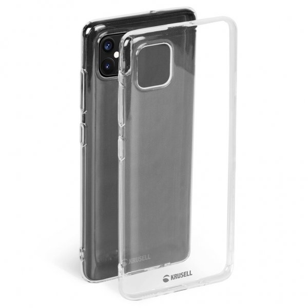 Krusell iPhone 11 Deksel SoftCover Transparent