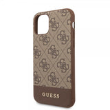 Guess iPhone 11 Deksel Stripe Cover Brun