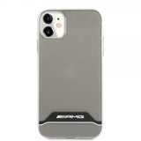 AMG iPhone 11 Deksel Stripes Horizontal Klar Svart