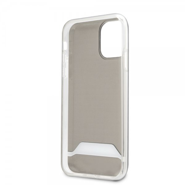 AMG iPhone 11 Deksel Stripes Horizontal Klar Svart