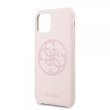 Guess iPhone 11 Deksel Tone on Tone Rosa
