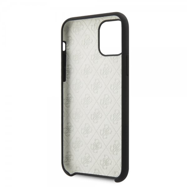Guess iPhone 11 Deksel Tone on Tone Svart