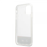 BMW iPhone 11 Deksel Tricolor Stripe Transparent