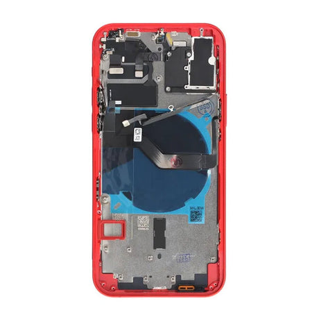 iPhone 12-bakside med komplett ramme OEM - Rød