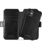 holdit iPhone 12 Mini Etui Berlin Löstagbart Deksel Svart