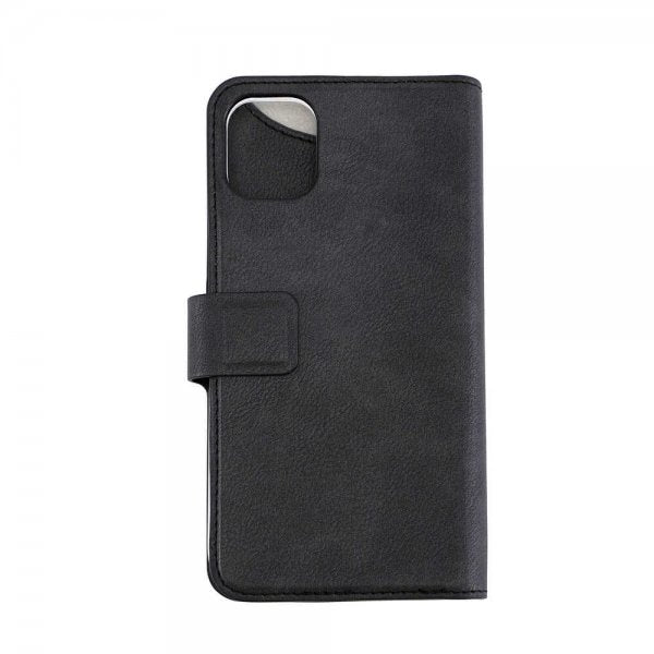 Onsala iPhone 12 Mini Etui Fashion Edition Löstagbart Deksel Midnight Black
