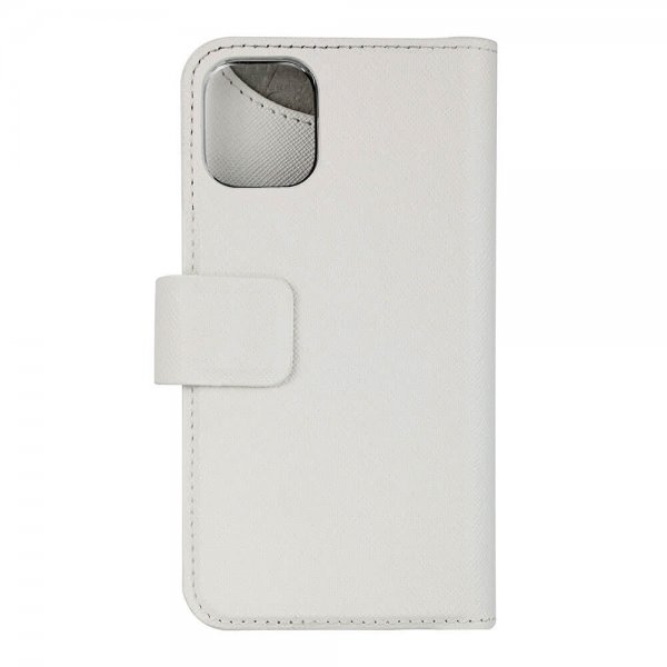 Onsala iPhone 12 Mini Etui Fashion Edition Löstagbart Deksel Saffiano White