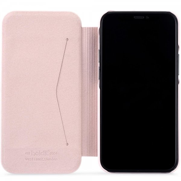 holdit iPhone 12 Mini Etui SlimFlip Wallet Blush Pink
