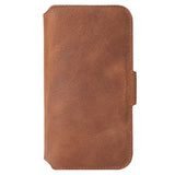 Krusell iPhone 12/iPhone 12 Pro Etui Sunne PhoneWallet Vintage Cognac