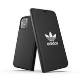 Adidas iPhone 12/iPhone 12 Pro Etui Booklet Case Basic Svart