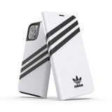Adidas iPhone 12/iPhone 12 Pro Etui Bok Etui Hvit