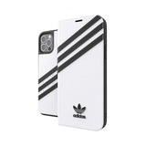 Adidas iPhone 12/iPhone 12 Pro Etui Bok Etui Hvit