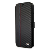 BMW iPhone 12/iPhone 12 Pro Etui Dynamic Carbon Svart