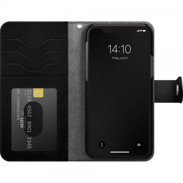 Ideal of Sweden iPhone 12/iPhone 12 Pro Etui Magnet Wallet+ Svart