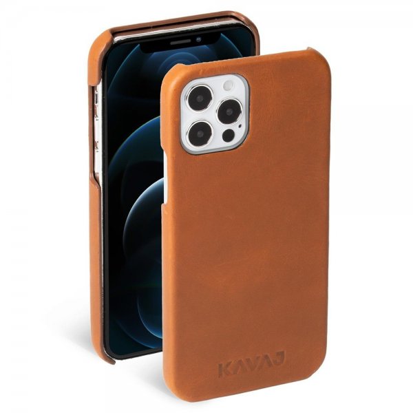 Kavaj iPhone 12/iPhone 12 Pro Deksel Boston Brun