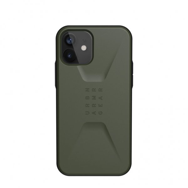 Urban Armor Gear (UAG) iPhone 12/iPhone 12 Pro Deksel Civilian Olive