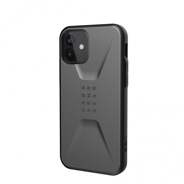 Urban Armor Gear (UAG) iPhone 12/iPhone 12 Pro Deksel Civilian Sølv