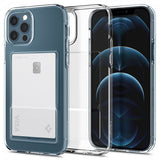 Spigen iPhone 12 iPhone 12 Pro Deksel Crystal Slot Crystal Clear