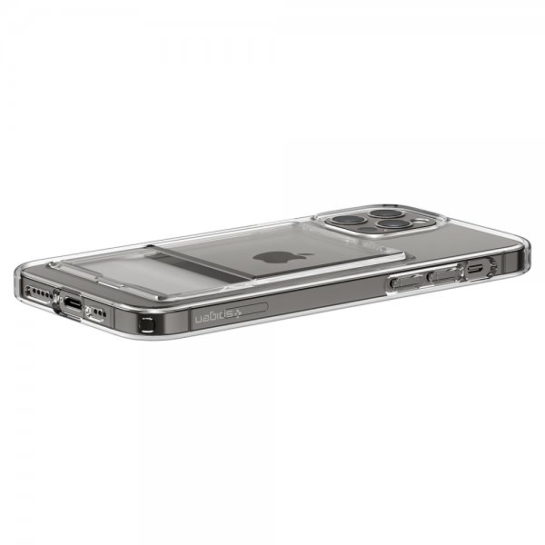 Spigen iPhone 12 iPhone 12 Pro Deksel Crystal Slot Crystal Clear