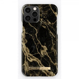 Ideal of Sweden iPhone 12/iPhone 12 Pro Deksel Fashion Case Golden Smoke Marble