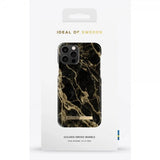 Ideal of Sweden iPhone 12/iPhone 12 Pro Deksel Fashion Case Golden Smoke Marble