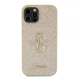 Guess iPhone 12/iPhone 12 Pro Deksel Fixed Glitter Gull