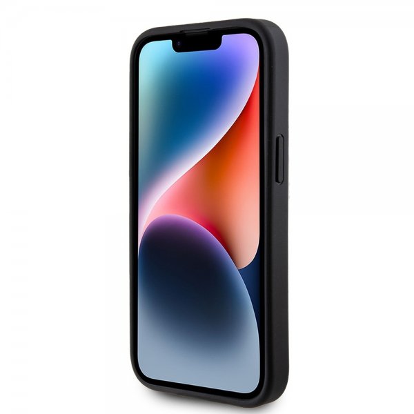 Guess iPhone 12/iPhone 12 Pro Deksel Fixed Glitter Svart