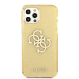 Guess iPhone 12/iPhone 12 Pro Deksel Full Glitter Gull