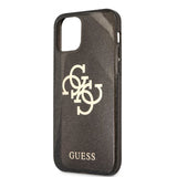 Guess iPhone 12/iPhone 12 Pro Deksel Full Glitter Svart