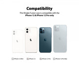 Ringke iPhone 12/iPhone 12 Pro Deksel Fusion Matte Clear