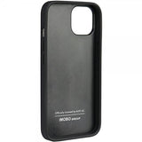 Audi iPhone 12/iPhone 12 Pro Deksel Genuine Leather Case Svart