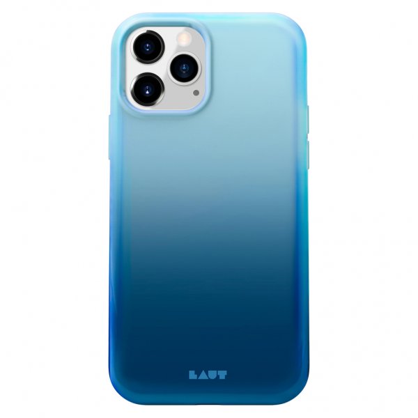 LAUT iPhone 12/iPhone 12 Pro Deksel HUEX FADES Electric Blue