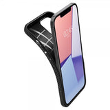 Spigen iPhone 12/iPhone 12 Pro Deksel Liquid Air Matte Black
