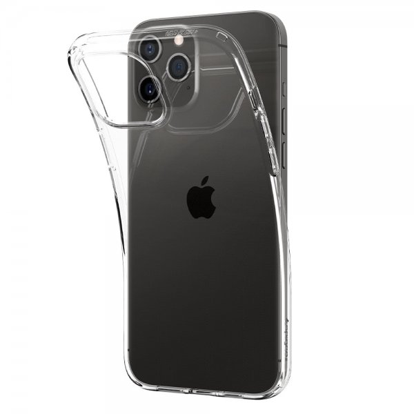 Spigen iPhone 12/iPhone 12 Pro Deksel Liquid Crystal Crystal Clear