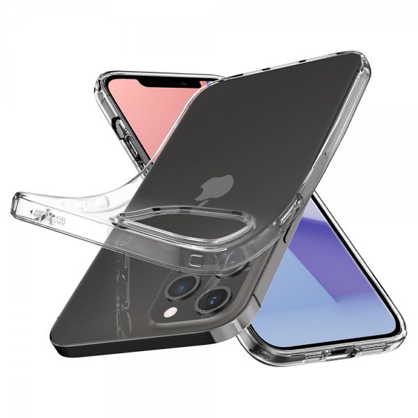 Spigen iPhone 12/iPhone 12 Pro Deksel Liquid Crystal Crystal Clear