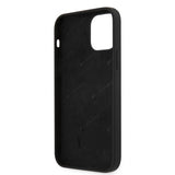 AMG iPhone 12/iPhone 12 Pro Deksel Liquid Silicone Svart
