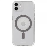 holdit iPhone 12/iPhone 12 Pro Deksel MagSafe Case Space Gray Transparent