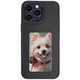 iPhone 12/iPhone 12 Pro Deksel Innebygd skjerm E Ink Case Svart