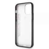 AMG iPhone 12/iPhone 12 Pro Deksel Metallic Svart Transparent