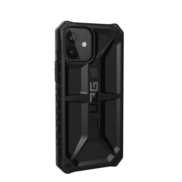 Urban Armor Gear (UAG) iPhone 12/iPhone 12 Pro Deksel Monarch Svart