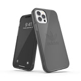 Adidas iPhone 12/iPhone 12 Pro Deksel Beskyttende Klar Etui Svart