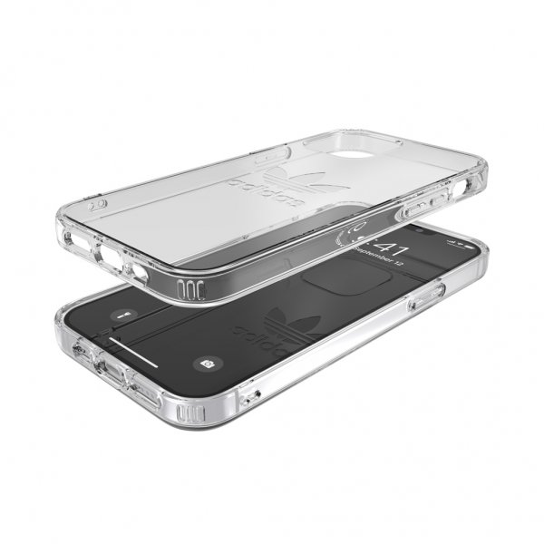 Adidas iPhone 12/iPhone 12 Pro Deksel Beskyttende Klar Etui Klar