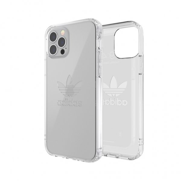 Adidas iPhone 12/iPhone 12 Pro Deksel Beskyttende Klar Etui Klar