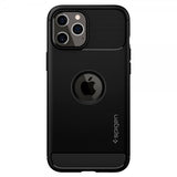 Spigen iPhone 12/iPhone 12 Pro Deksel Rugged Armor Matte Black