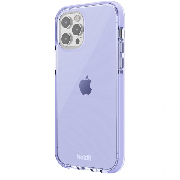 holdit iPhone 12/iPhone 12 Pro Deksel Seethru Lavender