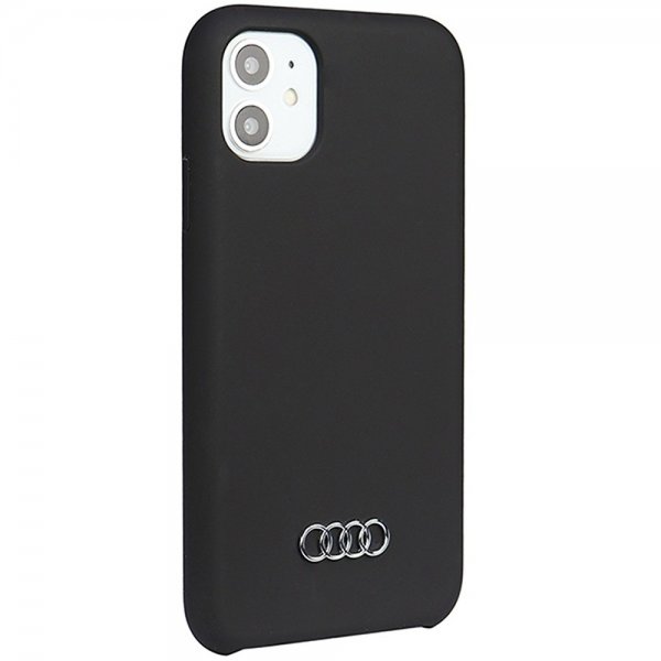 Audi iPhone 12/iPhone 12 Pro Deksel Silikoni Svart
