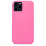 holdit iPhone 12/iPhone 12 Pro Deksel Silikon Bright Pink